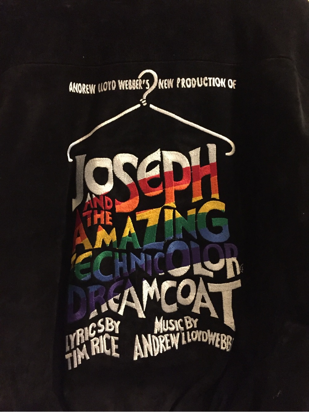 Collectible Joseph and the Amazing Technicolor Dreamcoat Canadian Cast Jacket - Picture 3 of 9